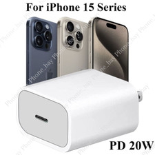 For iPhone 15 14 13 12 Pro Max 20W PD USB C Fast Wall Charger Plug Power Adapter picture