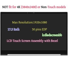 N46436-001 For HP Envy 17T-CR100 17T-CR0000 LCD Display TS Assembly with frame picture