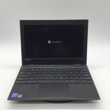 Lenovo 100e Chromebook 81ER0002US Celeron N3350/4GB RAM/31GB *Pressure Spots* picture