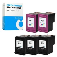 OSI 5X Compatible HP 901 Printer Cartridges Combo Pack for OfficeJet J4535 J4585 picture