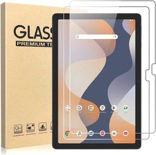 2-Pack of Tempered Glass Screen Protectors for Onn 10.1