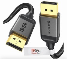 Silkland 54Gbps DisplayPort Cable 2.1 [VESA Certified], DP 2.1 Cable [16K@30Hz, picture