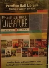NEW SEALED  Prentice Hall Library Literature: Teaching Support CD-ROM Software picture