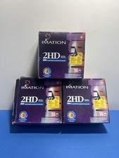 Lot of 3 Imation 2HD 3.5” Floppy Diskettes – IBM Formatted – 10/Box (30 Total) picture