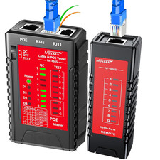 NF-468S Network Cable Tester, RJ45 RJ11 Cable Tester with Poe | RJ45/RJ11 Tester picture