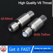 V6 Heat Break Throat for 1.75mm All-Metal / PTFE Teflon  E3D 3D Printer Bowden  picture
