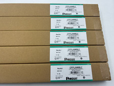 New Panduit Mini Com CPPL24WBLY Modular Patch Panel w/ Faceplates Fits Cat 6, 5E picture