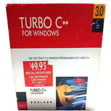 Borland Turbo C++ 3.0 for DOS Windows 3.5’’ DISKS & 5.25’’ Disk Sets picture