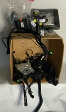 Large Lot of Computer Power Supply Cables and Assorted Electronics picture