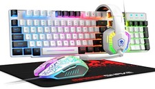 ZIYOU LANG T11 Wired Gaming Keyboard and Mouse Headset Combo,Rainbow LED Backlit picture