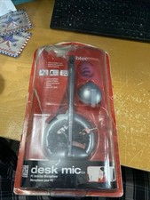Labtec PC Microphone 980192-1403 for Computer Gaming Desk Mic, 3.5mm, Logitech picture