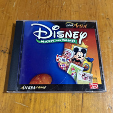 Disnry Print Artist Mickey and Friends CD-ROM Home Publishing picture