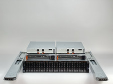 IBM Storwize V7000 Gen2 14.4TB 24x 600GB 15k Expansion 24x 2076-24F 2x PSU Rails picture
