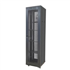 48U Server Cabinet Top Vented Rack 86.5x23.5x24.5