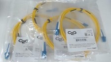 Lot of 4: 3m LC LC 9/125 Duplex Singlemode Fiber Optic Cable picture