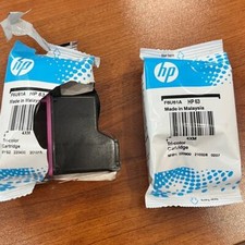 HP F6U61A Tri-Color Ink Cartridge Bundle of Two Brand New picture
