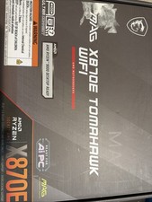 As Is MSI Motherboard AMD X870E Socket Am5 ATX Parts Or Repair picture