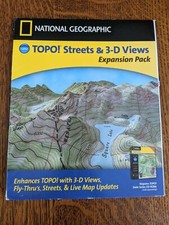 National Geographic Topo Streets & 3-D Views Expansion Pack - GPS USA MAPS 2004 picture