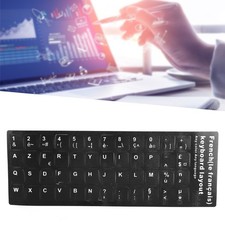 French Keyboard Sticker Replacement Keyboard Sticker For Desktop PC Laptop ZPIP picture