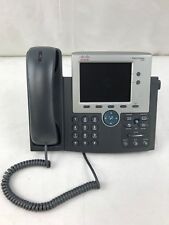 Lot of 4 Cisco 7945G CP-7945G Unified IP VoIP Phones Used picture