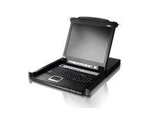 Aten CL5708M 8-Port 17in Single Rail LCD KVM Console picture