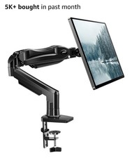 80% Stronger Monitor Desk Mount, Adj Arm for 13-32 inch screen, Vesa mount clamp picture