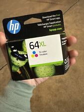 Sealed HP 64XL Tri Colors Ink Cartridges Envy Tango EXP April 2025 NEW picture