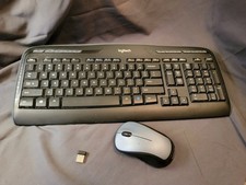Logitech MK335 Quiet Wireless Keyboard & Mouse Combo Black/Silver picture