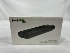 Plugable USB 3.1 Gen 2 NVMe SSD Enclosure New Sealed picture