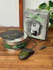 RAZER BOOMSLANG 2000 Gaming Mouse Green - CIB w/ tin RARE 🐍 picture