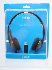 Logitech H340 USB Computer Headset Noise Cancelling Mic, Brand New In Box picture