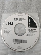 Genuine Canon EOS Digital Solution Disk Ver. 24.1 Software CD-ROM C53-0094-03 picture