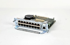Cisco 16-Port 10/100/1000 Ether+ Switch Network Module 1G NM-ESW-16 GE-DCARD-ESW picture