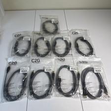 C2G 2m Ultima USB 2.0 A/B Cable 29141 *NEW* Made In Vietnam 9 Pack picture