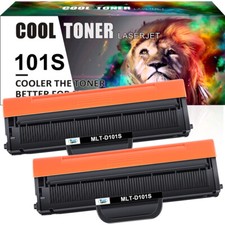 2pk MLT-D101S MLTD101S Toner Cartridge For Samsung 101 ML-2160 ML-2165 ML-2165W picture