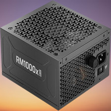 CORSAIR RM1000x Shift ATX 3.1 PCIe 5.1 Ready 1000W Power Supply, Monitor, Black picture