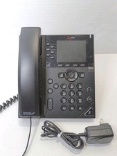 Poly Phone VVX 350 6-Line Business IP Desk Black Ring Central VVX350 picture