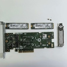Dell PowerEdge BOSS Controller Card 480Gb storage M.2 SSD 7HYY4 72WKY 61F54 picture
