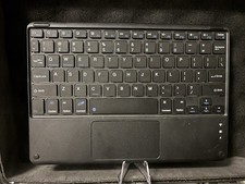 Wireless Bluetooth Keyboard Touchpad iPad iOS Android Windows Tablet Tested picture