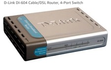D-Link DI-604 Cable/DSL Router, 4-Port Switch  picture
