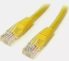 10ft Molded Cat5e Patch Cable - Yellow picture