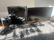 gaming pc desktop computer bundle READ DESCRIPTION picture