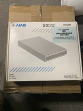 Atari SX212 Modem for IBM-Compatible Systems w/ Power Adapter & Manuals NOS picture