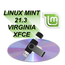 Linux Mint 21.3 XFCE 64bit Version DVD Or 16GB USB - USB TYPE-C picture