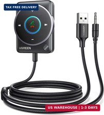 UGREEN Bluetooth 5.4 Aux Car Adapter, [Enhanced Connection & Noise Cancellation] picture