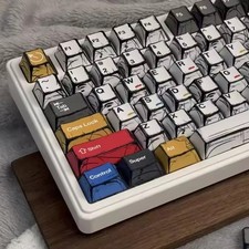 Keycaps Mixed Light Colored Cartoon Style, 136 Keys Original Factory Height  picture