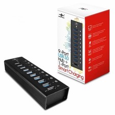 Vantec 9-Port USB 3.0 Powered Hub w/ Smart Charging Port Hub picture