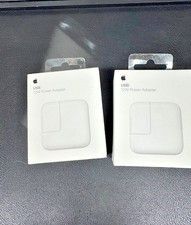 *LOT OF 2*Apple 12W USB-Power Adapter - MGN03AM/A *New-Box Damage picture