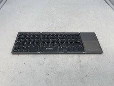 Samsers Foldable Bluetooth Keyboard with Touchpad - Portable Wireless (USB-C) picture