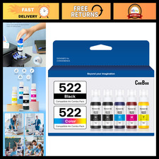 High Capacity Refill Ink for Epson 522 - 5 Bottles, EcoTank ET-2803 ET-2720 ET-4 picture